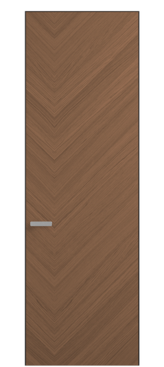 Дверь межкомнатная 0201 ДСРМР Дуб серый матовый. Цвет Дуб серый матовый рифт. Материал Радиальный шпон Naturwood. Коллекция Rift. Картинка.