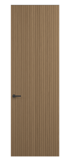 Дверь межкомнатная ПУ 0019 ДСПМР. Цвет Дуб сепия матовый рифт. Материал Радиальный шпон Naturwood. Коллекция Select. Картинка.