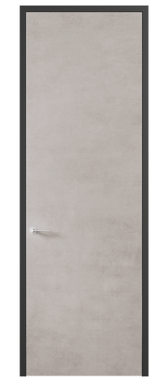 Дверь межкомнатная 0010 АКП ЛСЕ. Цвет Леон серебро. Материал Teknofoil Ламинатин. Коллекция Planum Pro. Картинка.