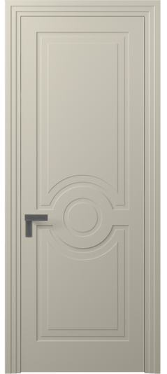 Дверь межкомнатная 8361 МБСР. Цвет Матовый бежево-серый. Материал Гладкая эмаль. Коллекция Rocca. Картинка.