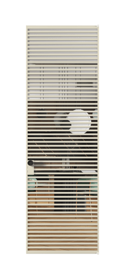 Межкомнатная дверь АЛПЛ040.07 АБСР Crystalvision. Цвет Алюминий бежево-серый. Материал Алюминий в эмали. Коллекция Formato. Фото. Дверь межкомнатная АЛПЛ040.07 АБСР Crystalvision. Цвет Алюминий бежево-серый. Материал Алюминий в эмали. Коллекция Formato. Картинка.