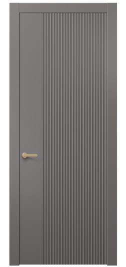 Межкомнатная дверь 8643 МКЛС . Цвет Матовый классический серый. Материал Гладкая эмаль. Коллекция Alba. Фото. Дверь межкомнатная 8643 МКЛС . Цвет Матовый классический серый. Материал Гладкая эмаль. Коллекция Alba. Картинка.