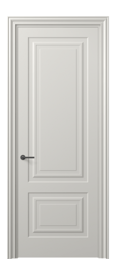Дверь межкомнатная 8451 МТСР. Цвет Матовый тёплый серый. Материал Гладкая эмаль. Коллекция Mascot. Картинка.
