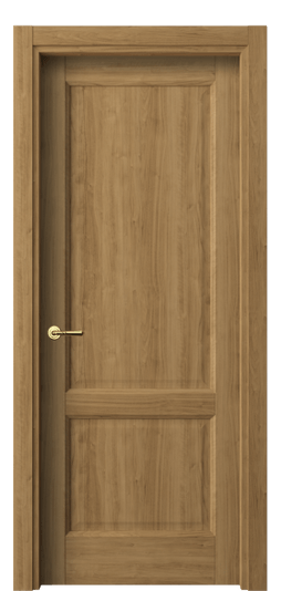 Дверь межкомнатная 1421 ГОР. Цвет Грецкий орех. Материал Ламинатин. Коллекция Galant. Картинка.