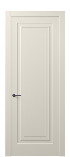Дверь межкомнатная АКП 8401 МБСР. Цвет Матовый бежево-серый. Материал Гладкая эмаль. Коллекция Mascot. Картинка.