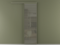 Перегородка Формато вдоль стены 1 створка