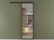 Перегородка Формато вдоль стены 1 створка