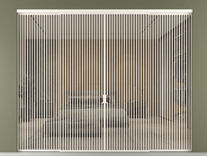 Перегородка Формато внутри проёма 4 створки