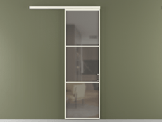 Перегородка Формато вдоль стены 1 створка