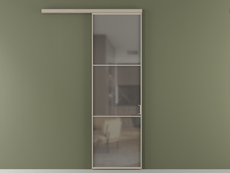 Перегородка Формато вдоль стены 1 створка