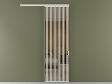 Перегородка Formato вдоль стены 1 створка