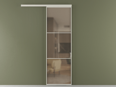 Перегородка Формато вдоль стены 1 створка