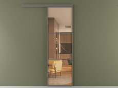 Перегородка Формато вдоль стены 1 створка