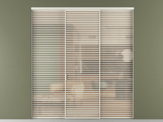 Перегородка Формато внутри проёма 3 створки