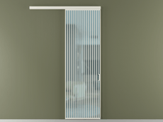 Перегородка Формато вдоль стены 1 створка