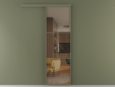 Перегородка Формато вдоль стены 1 створка