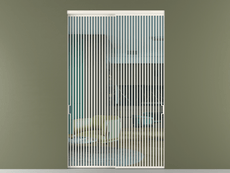 Перегородка Formato внутри проёма 2 створки