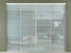 Перегородка Формато внутри проёма 4 створки