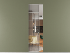 Перегородка Formato скрытый пенал 1 створка