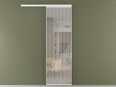 Перегородка Формато вдоль стены 1 створка