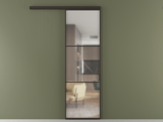 Перегородка Формато вдоль стены 1 створка