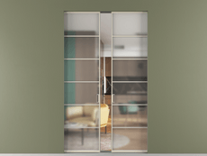 Перегородка Формато скрытый пенал 2 створки