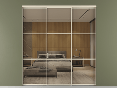 Перегородка Формато внутри проёма 3 створки