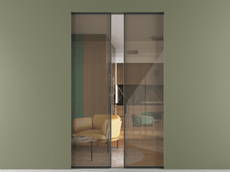 Перегородка Formato скрытый пенал 2 створки