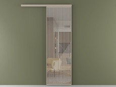 Перегородка Формато вдоль стены 1 створка