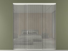 Перегородка Формато внутри проёма 3 створки