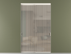 Перегородка Формато внутри проёма 2 створки