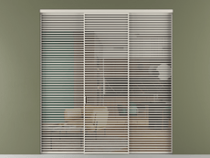 Перегородка Формато внутри проёма 3 створки