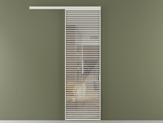 Перегородка Формато вдоль стены 1 створка