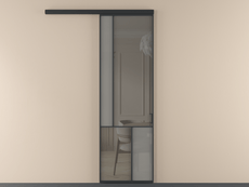 Перегородка Mosaic вдоль стены 1 створка