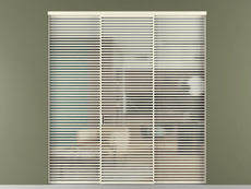 Перегородка Formato внутри проёма 3 створки