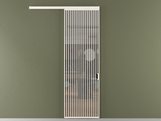 Перегородка Формато вдоль стены 1 створка