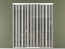 Перегородка Формато внутри проёма 3 створки