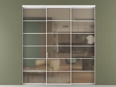 Перегородка Формато внутри проёма 3 створки