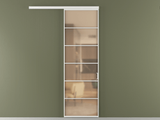 Перегородка Formato вдоль стены 1 створка