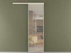 Перегородка Формато вдоль стены 1 створка