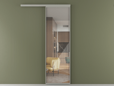 Перегородка Формато вдоль стены 1 створка