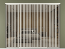 Перегородка Формато внутри проёма 4 створки