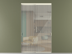 Перегородка Формато внутри проёма 2 створки