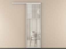 Перегородка Мозаик вдоль стены 1 створка