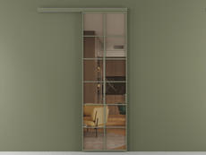 Перегородка Формато вдоль стены 1 створка