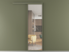 Перегородка Formato вдоль стены 1 створка