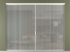 Перегородка Формато внутри проёма 4 створки