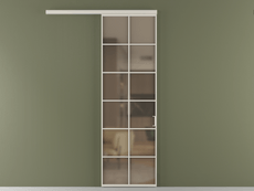 Перегородка Формато вдоль стены 1 створка