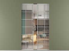 Перегородка Формато скрытый пенал 2 створки