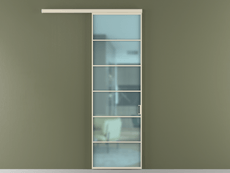 Перегородка Formato вдоль стены 1 створка